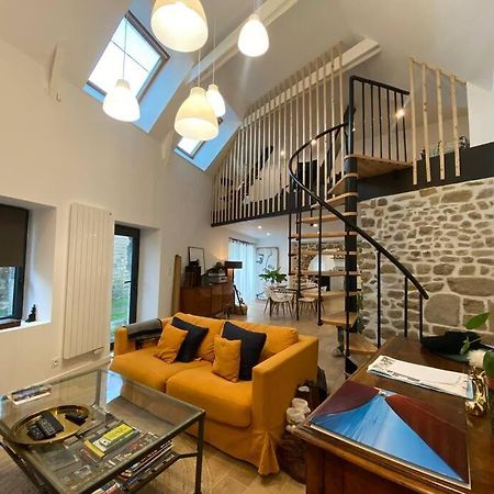 La Longere De La Petite Mer Villa Riantec Bagian luar foto