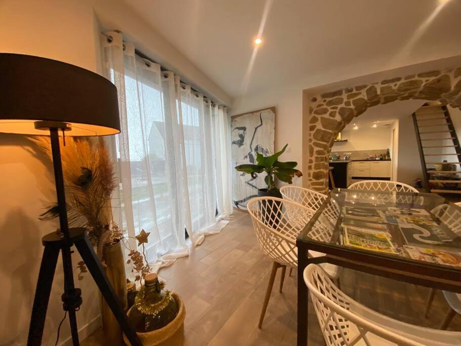 La Longere De La Petite Mer Villa Riantec Bagian luar foto