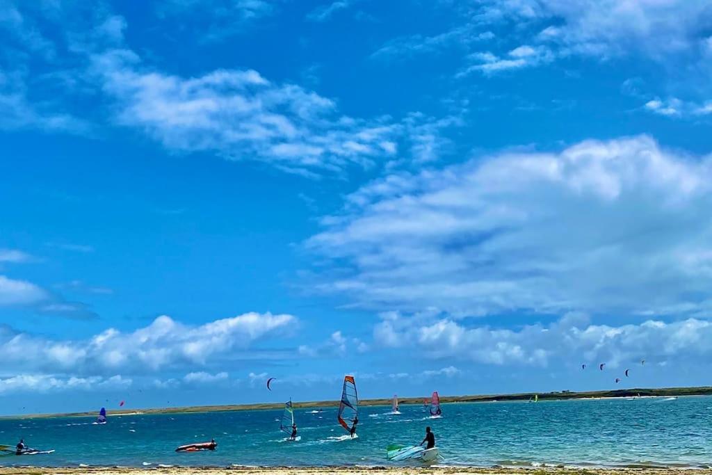 La Longere De La Petite Mer Villa Riantec Bagian luar foto