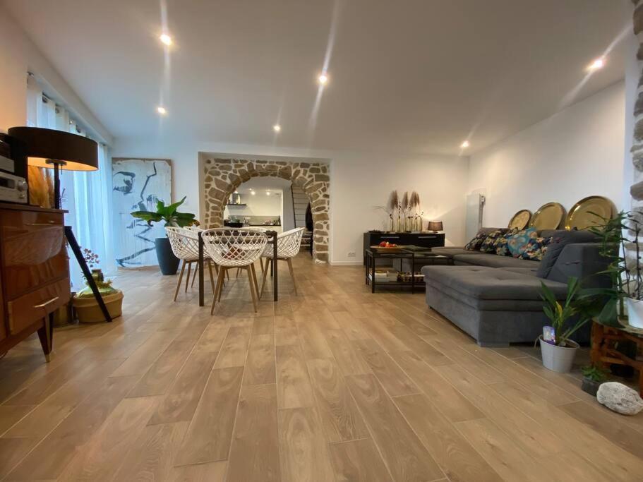 La Longere De La Petite Mer Villa Riantec Bagian luar foto